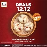 Promo Tasty Kitchen 12.12 Deals BAKPAO CHASIEW AYAM hanya Rp 12.000 aja*