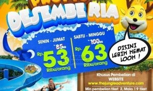 Promo The Jungle Desemberia Tiket Murah Mulai Rp. 53ribu