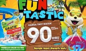 Promo The Jungle Waterpark Presale Liburan Funtastic Tiket Hemat Rp90.000