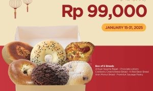 Promo Tous Les Jours Breadbox Spesial hanya dengan Rp 99.000*