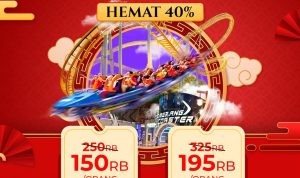 Promo Trans Studio Cibubur Chinese New Year Salebration - Harga Tiket mulai Rp. 150.000