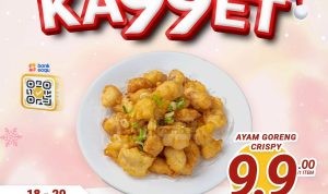 Promo WINGLOK KA99ET BANK SAQU - AYAM GORENG CRISPY hanya Rp. 9.900