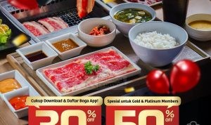 Promo YAKINIKU LIKE BIRTHDAY SPECIAL - DISCOUNT UP TO 50% OFF