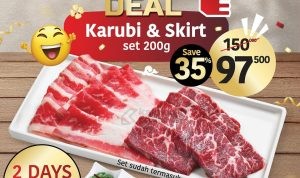 Promo Yakiniku Like 12.12 Super Deal - Harga Spesial Karubi & Skirt Set cuma Rp. 97.500