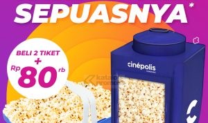 Promo Cinepolis Popcorn Day Ambil Popcorn Sepuasnya!