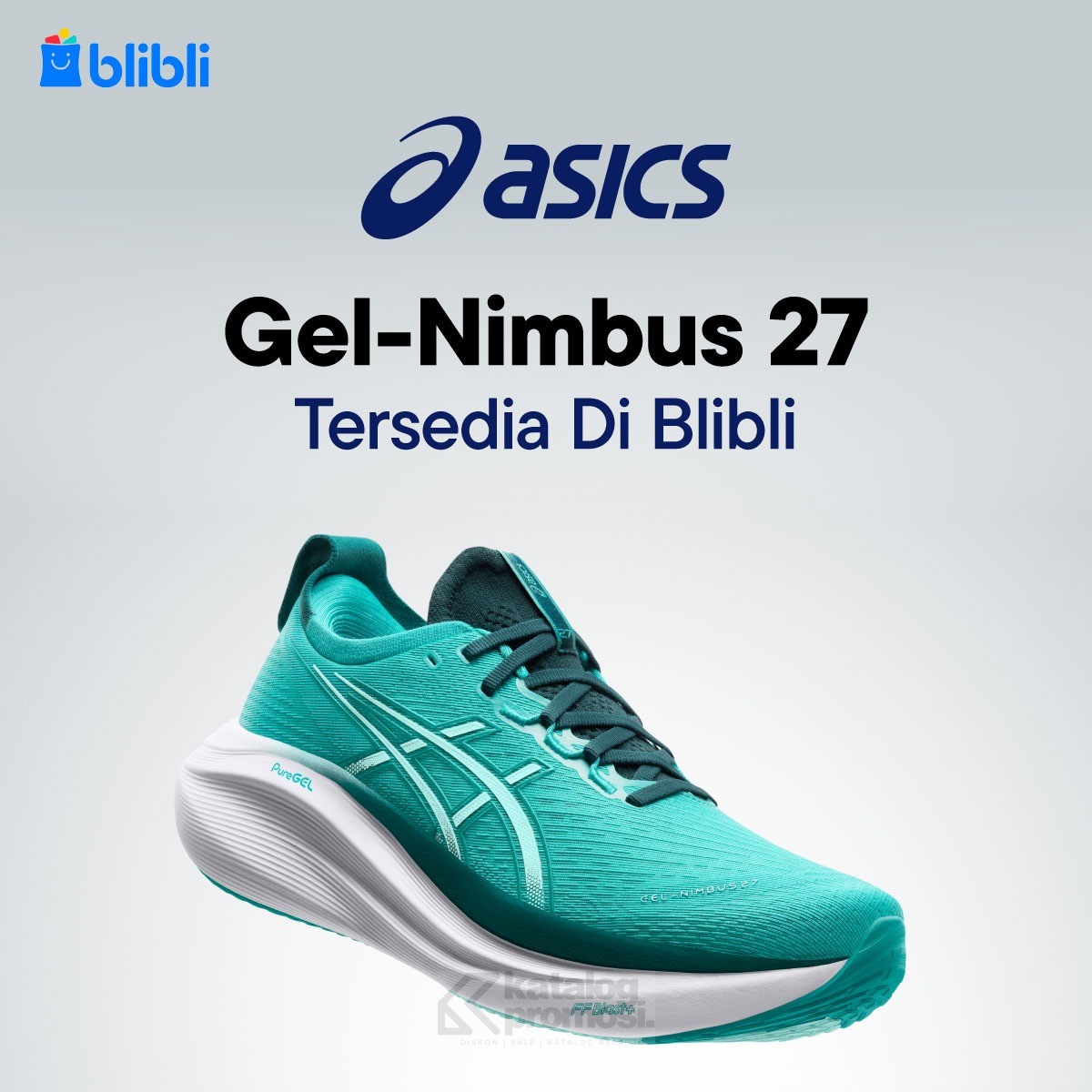 ASICS Gel-Nimbus 27 kini Tersedia di Blibli 