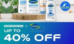 Cetaphil Diskon Awal Tahun di Watsons Super Brand Day