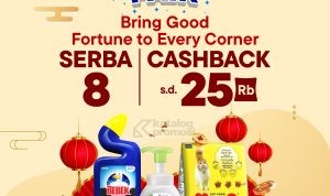 Cleaning Fair di Blibli Promo Seru SERBA 8!