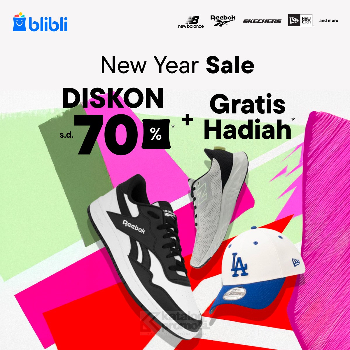 Fashion & Sports Brand Sale di Blibli Diskon hingga 70%
