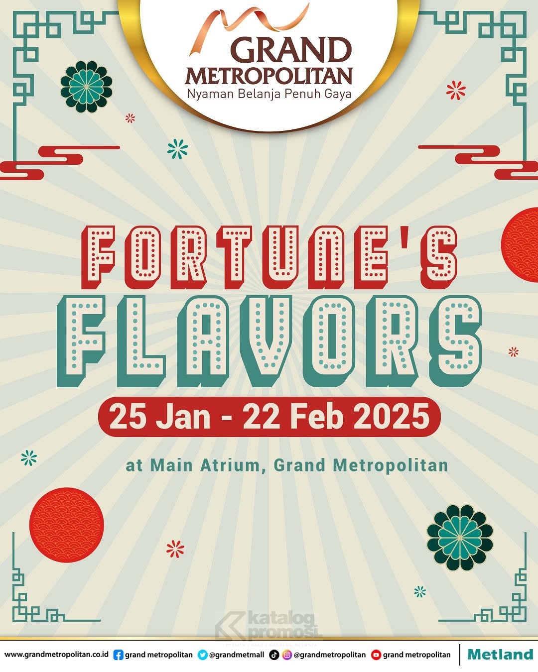 Fortune’s Flavors di Grand Metropolitan Bekasi - Datang dan Nikmati Acara Seru!