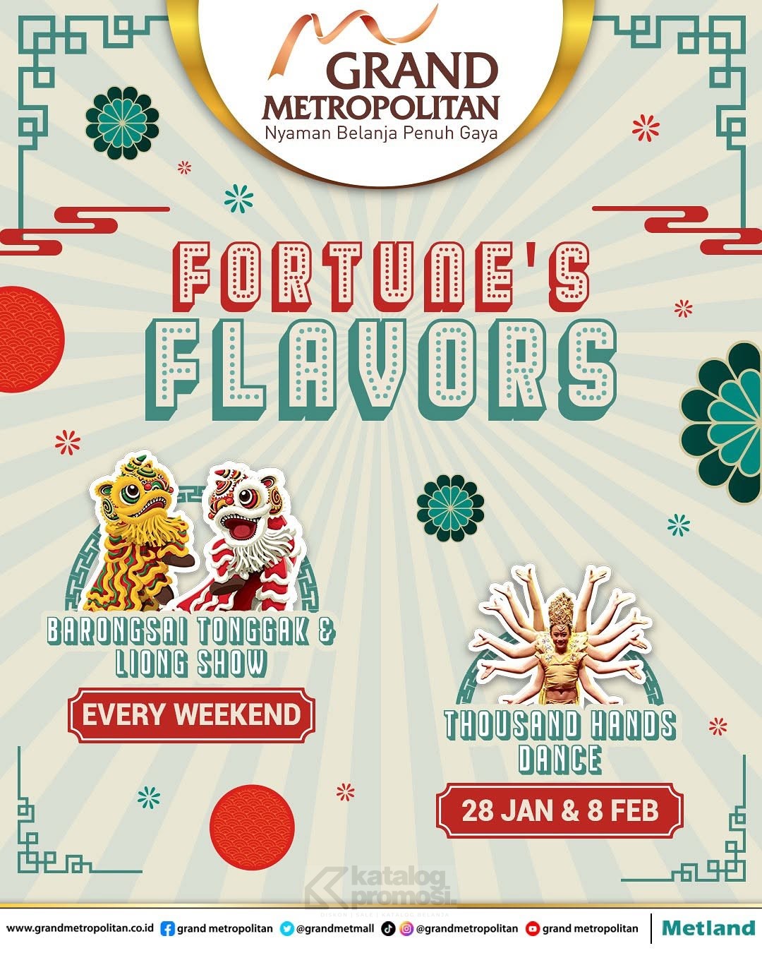 Fortune’s Flavours di Grand Metropolitan Bekasi - Datang dan Nikmati Acara Seru!