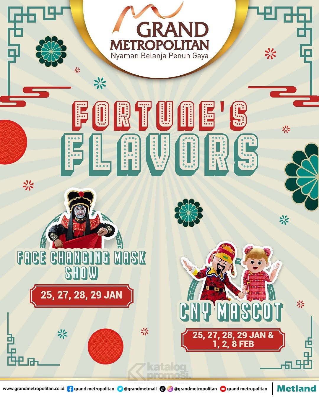 Fortune’s Flavours di Grand Metropolitan Bekasi - Datang dan Nikmati Acara Seru!