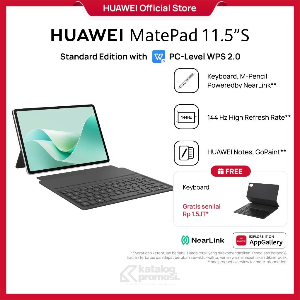 HUAWEI MatePad 11.5"S Hadir Eksklusif di Shopee Diskon hingga 11%