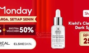 Kiehl's Dark Spot Solution HARGA DISKON di Shopee Mall Monday