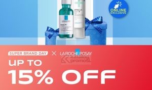 La Roche-Posay Promo Awal Tahun di Watsons Super Brand Day