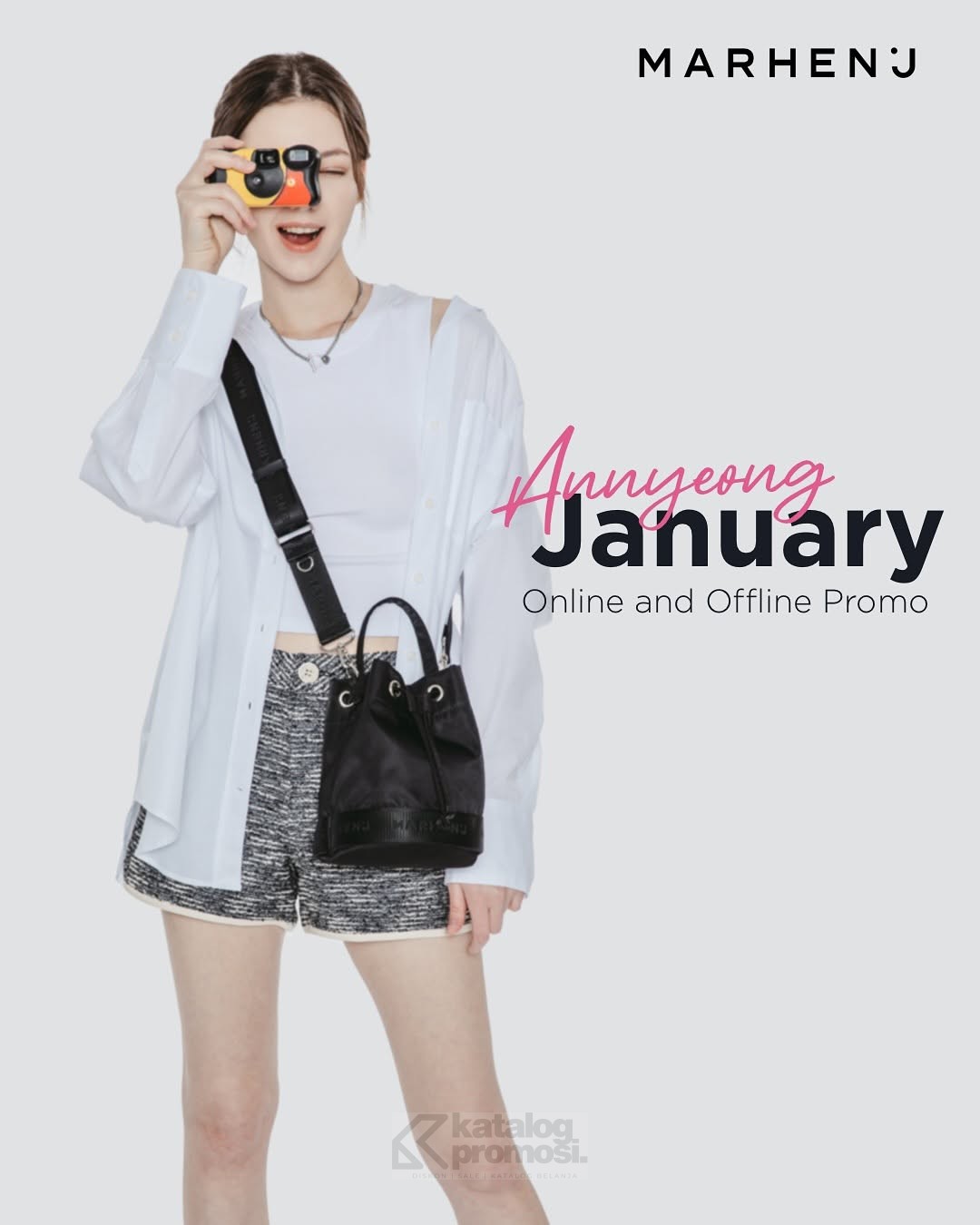 MARHEN.J Annyeong January Online dan Offline Promo 