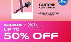 Make Over Promo Awal Tahun di Watsons Super Brand Day