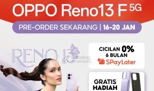 OPPO Reno 13F kini Hadir di Shopee Pre-Order dan dapatkan Promo Spesial