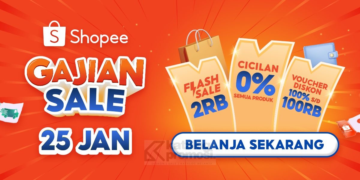 PROMO TERBESAR 25 JANUARI di 2.2 SPayLater Sale