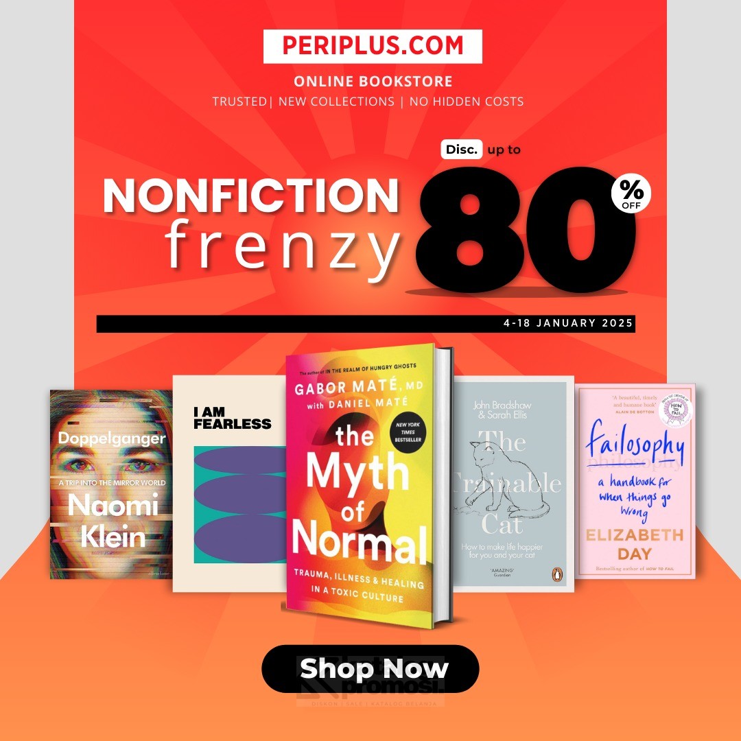 Periplus Non-Fiction Frenzy Diskon hingga 80%