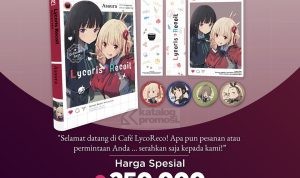 Pre Order Light Novel Lycoris Recoil di Gramedia.com Harga Spesial