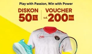 Promo Badminton Collection di Blibli Diskon hingga 50%