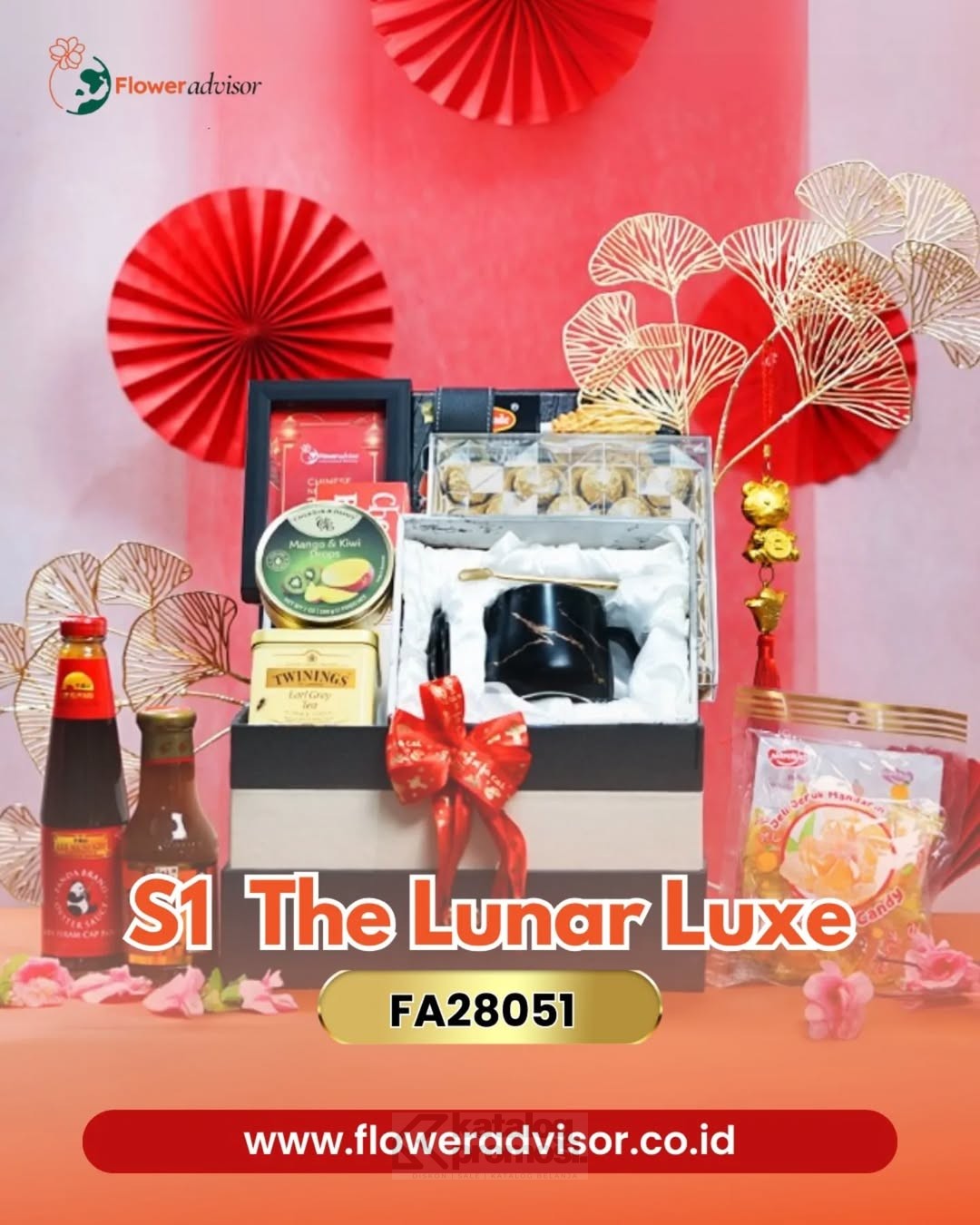 Promo S1 The Lunar Luxe Hampers Imlek dari FlowerAdvisor