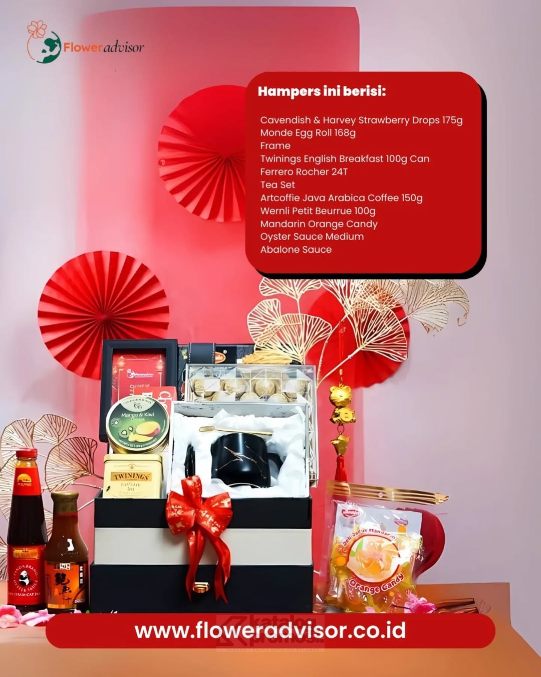 Promo S1 The Lunar Luxe Hampers Imlek dari FlowerAdvisor