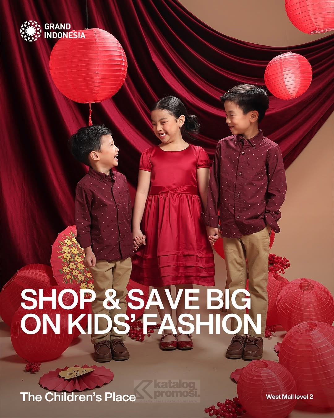 Promo The Children’s Place di Grand Indonesia LUNAR SAVINGS! 