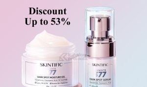 SKINTIFIC Dark Spot Set Diskon hingga 53% di Shopee