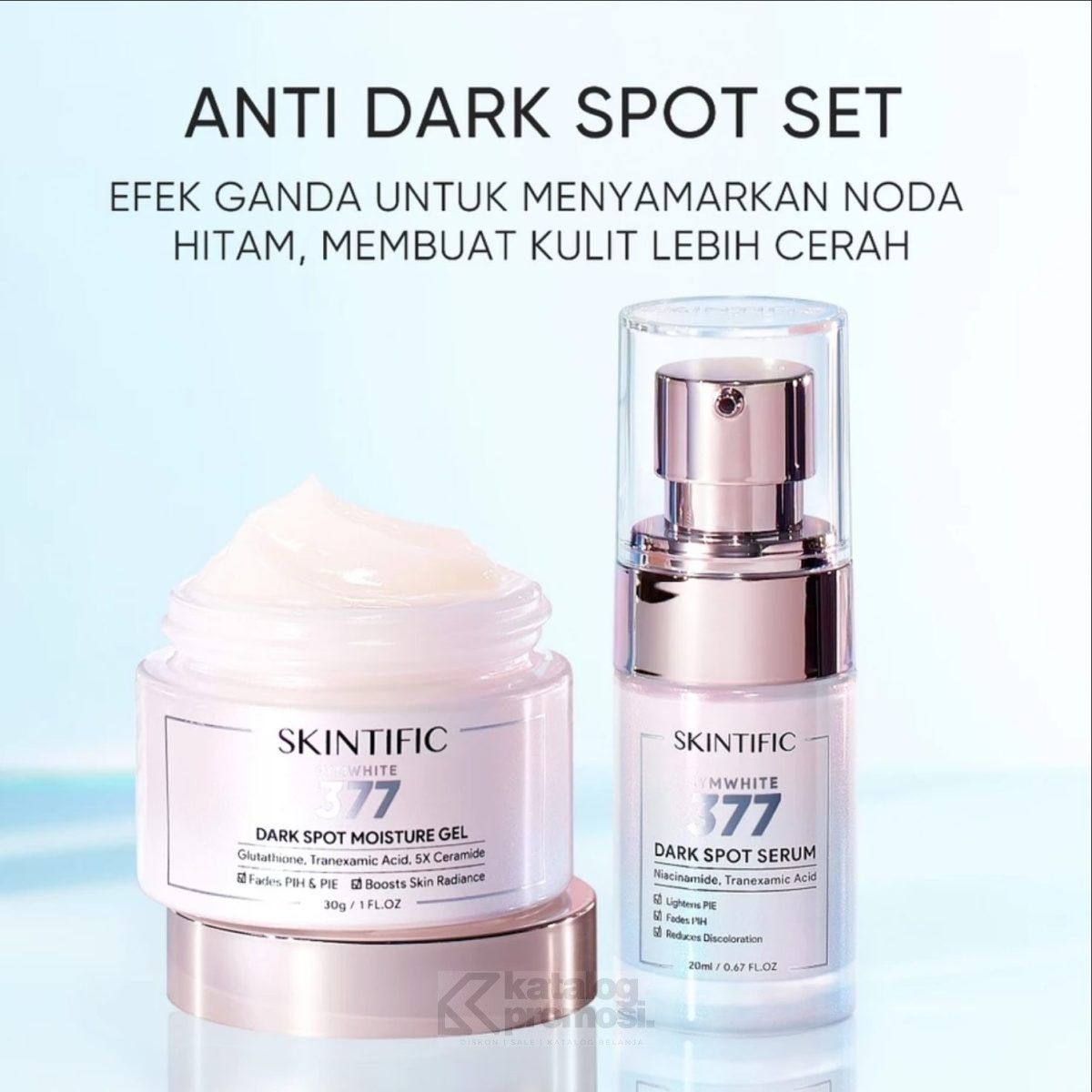 SKINTIFIC Dark Spot Set Diskon hingga 53% di Shopee 