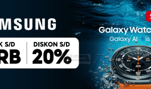 Samsung Galaxy Watch Ultra kini Tersedia di Shopee Promo Cashback hingga 500K