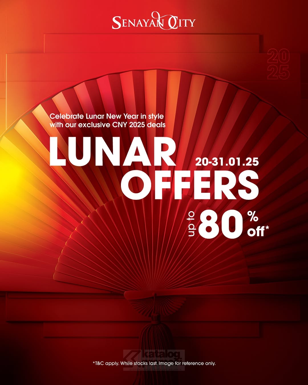 Senayan City LUNAR OFFERS! Diskon hingga 80%