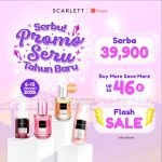 Serbu! Promo Seru Tahun Baru Scarlett di Shopee