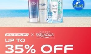 Skin Aqua Lebih Hemat di Watsons Super Brand Day