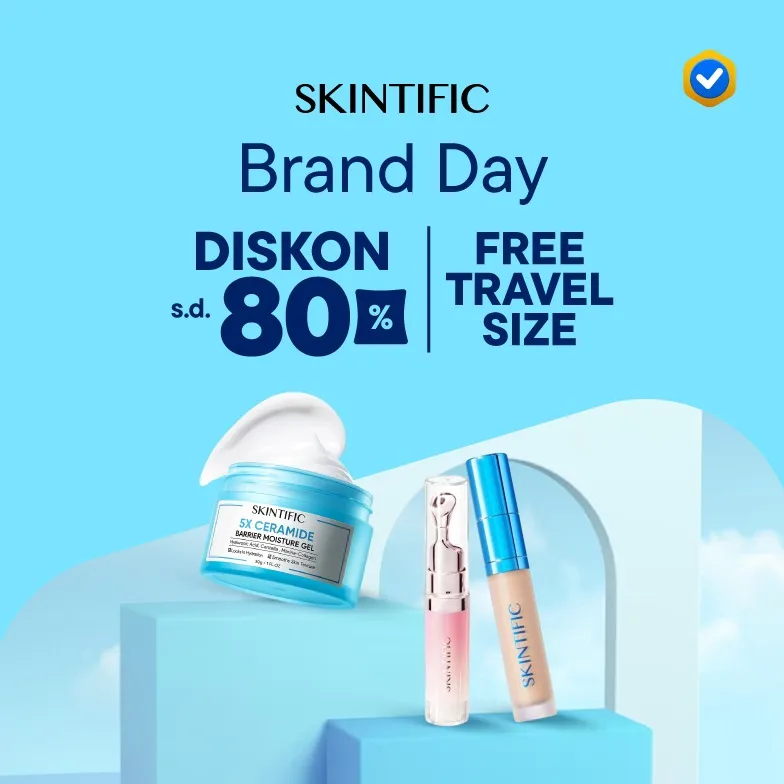 Skintific Brand Day di Blibli Diskon hingga 80%