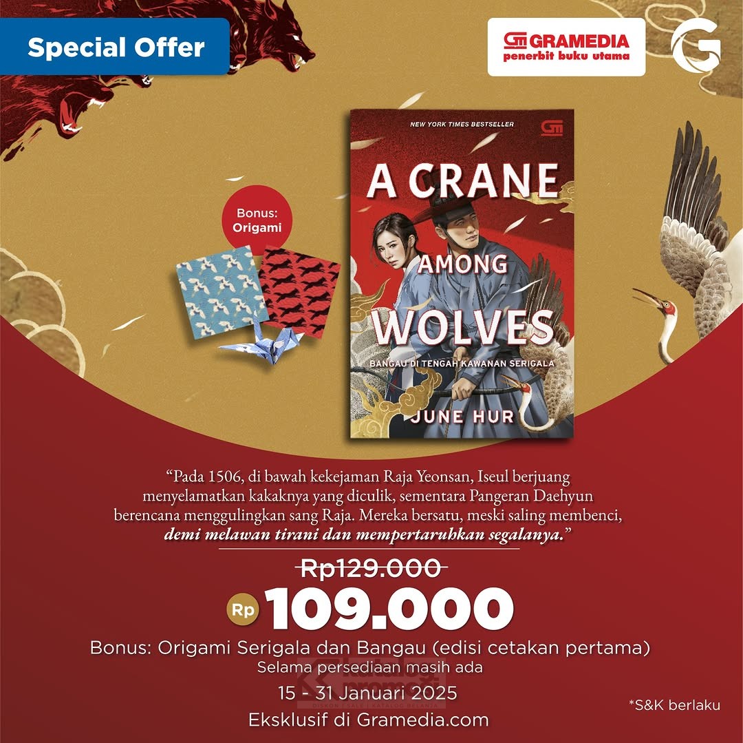 Special Offer A Crane Among Wolves di Gramedia.com 