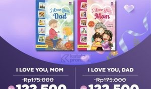 Special Offer Buku I Love You Mom dan I Love You Dad di Gramedia.com