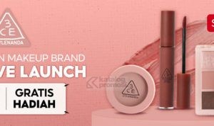 The #1 Korean Make-Up Brand 3CE Hadir Eksklusif di Shopee