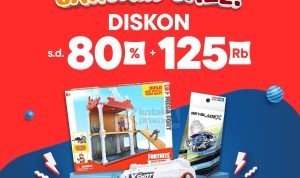 Toyspedia January Sale di Blibli Diskon hingga 80%