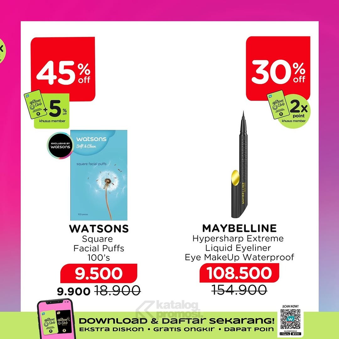 Watsons Store Opening di Mall Of Serang