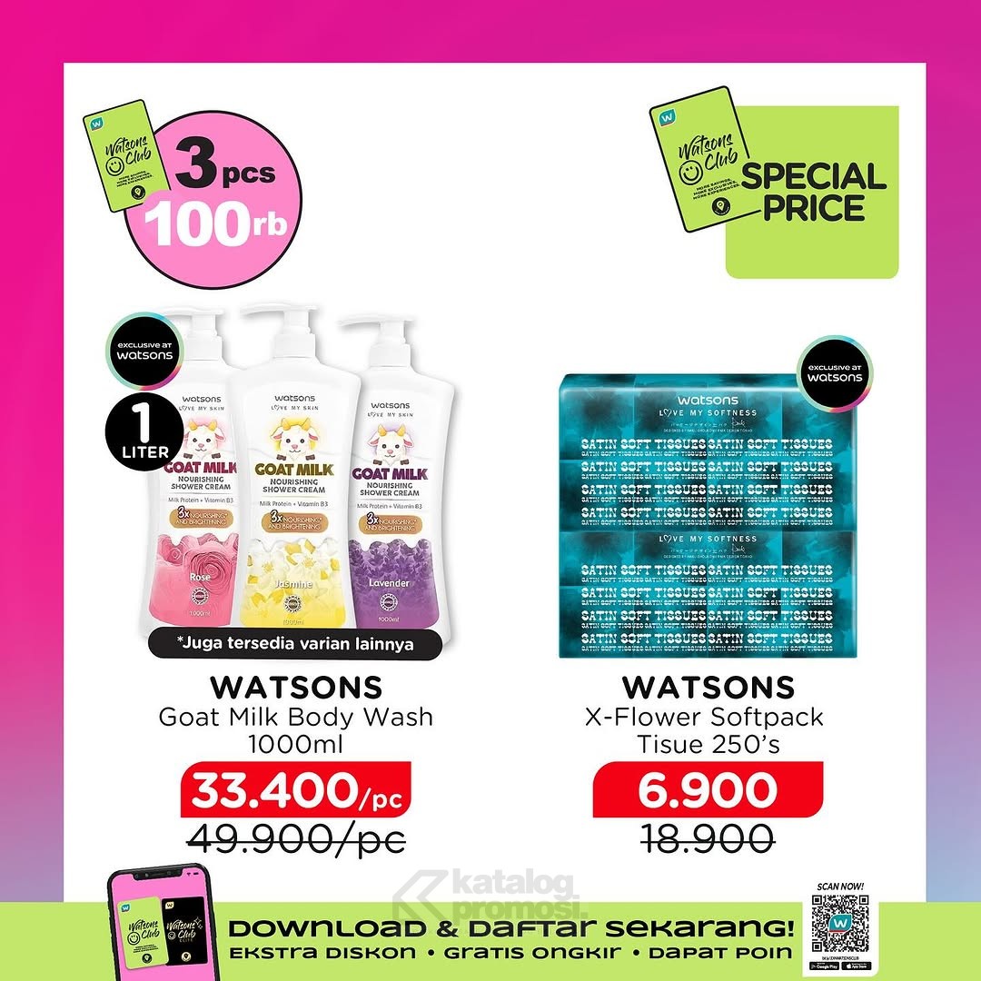 Watsons Store Opening di Mall Of Serang