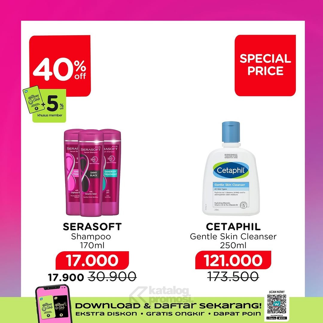 Watsons Store Opening di Mall Of Serang