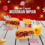 Promo BARBURGER DISKON HINGGA 50% untuk MENU FAVORIT*