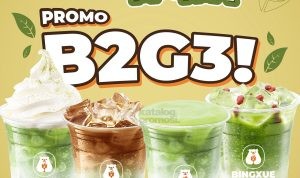 Promo Bingxue Buy 2 Get 3 Matcha Series