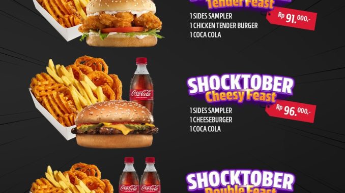 Promo CARL’S JR Shocktober Disc Up To 30%