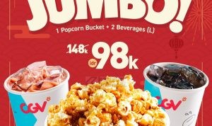 Promo CGV CINEMAS PAKET GO JUMBO cuma Rp. 98K