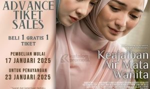 Promo CINEMA XXI ADVANCE TICKET SALES! BELI 1 GRATIS 1 tiket film Keajaiban Air Mata Wanita