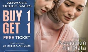 Promo Cinépolis - Beli 1 Gratis 1 Tiket Film Keajaiban Air Mata Wanita