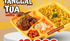 Promo Emados Shawarma Tanggal Tua - Harga Spesial 1 Porsi Ayam Nasi Mandhi hanya Rp. 19.000